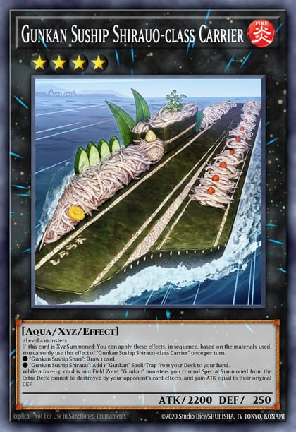 Gunkan Suship Going First Combos